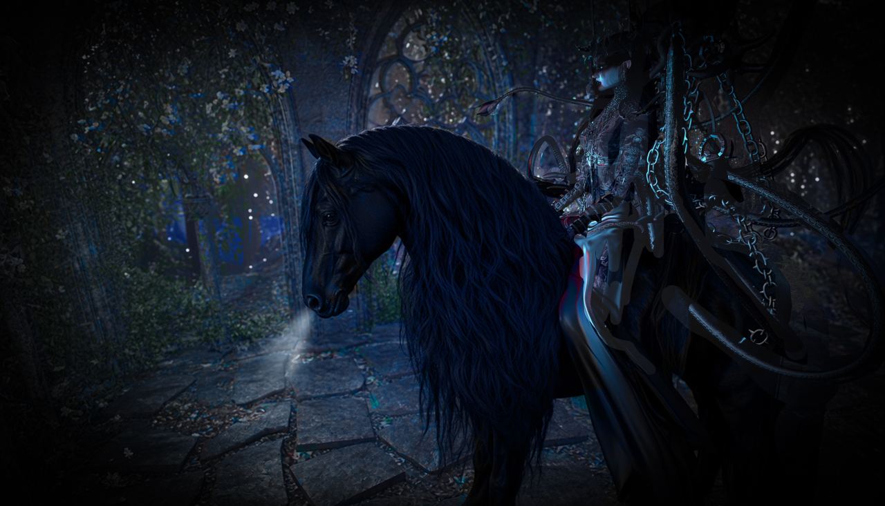The horsemen ride out on foaming steeds