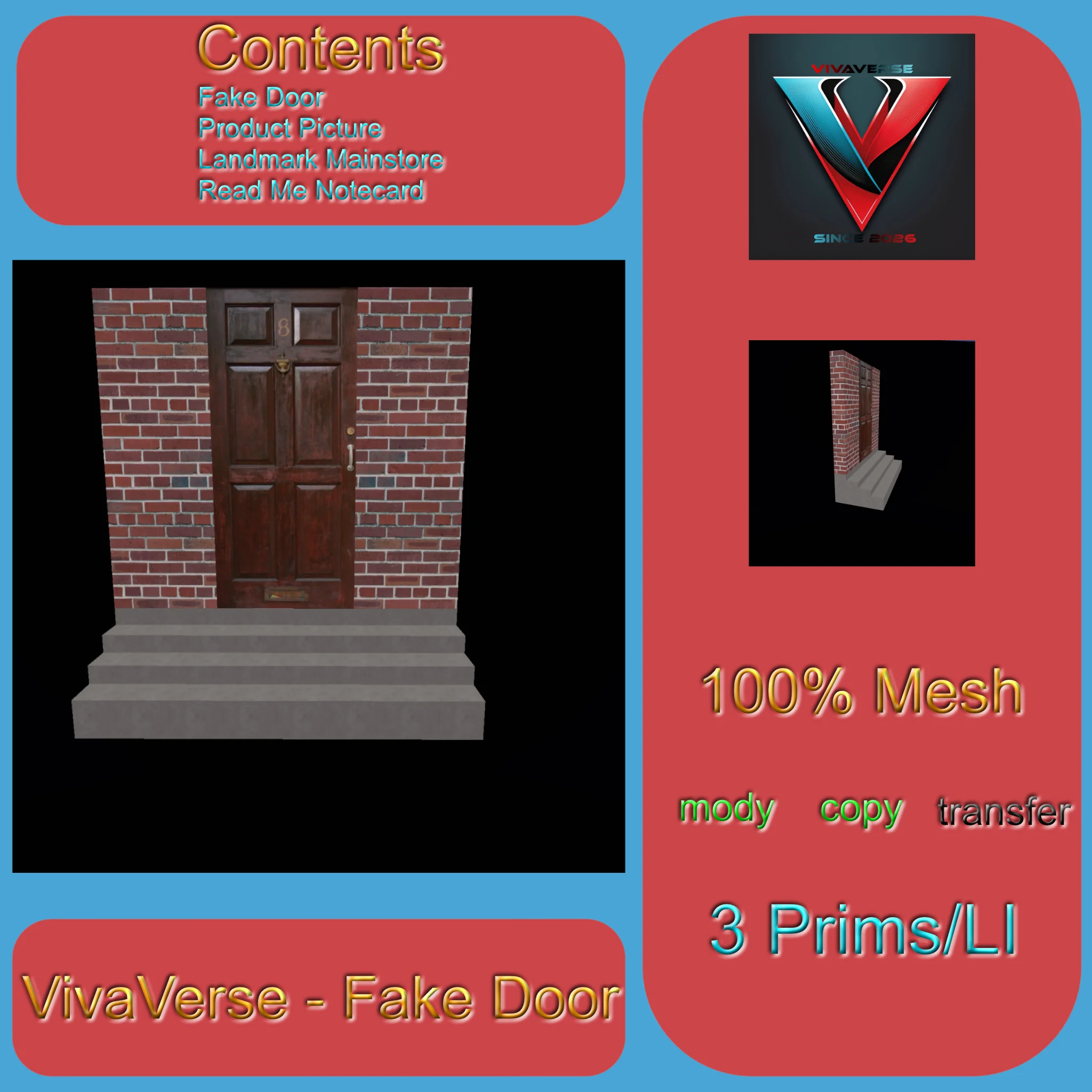 VivaVerse Hud Fake Door