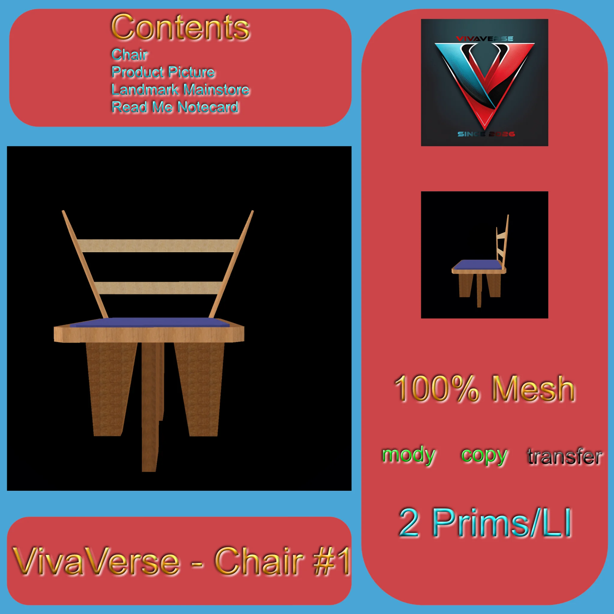 VivaVerse Hud Chair 1