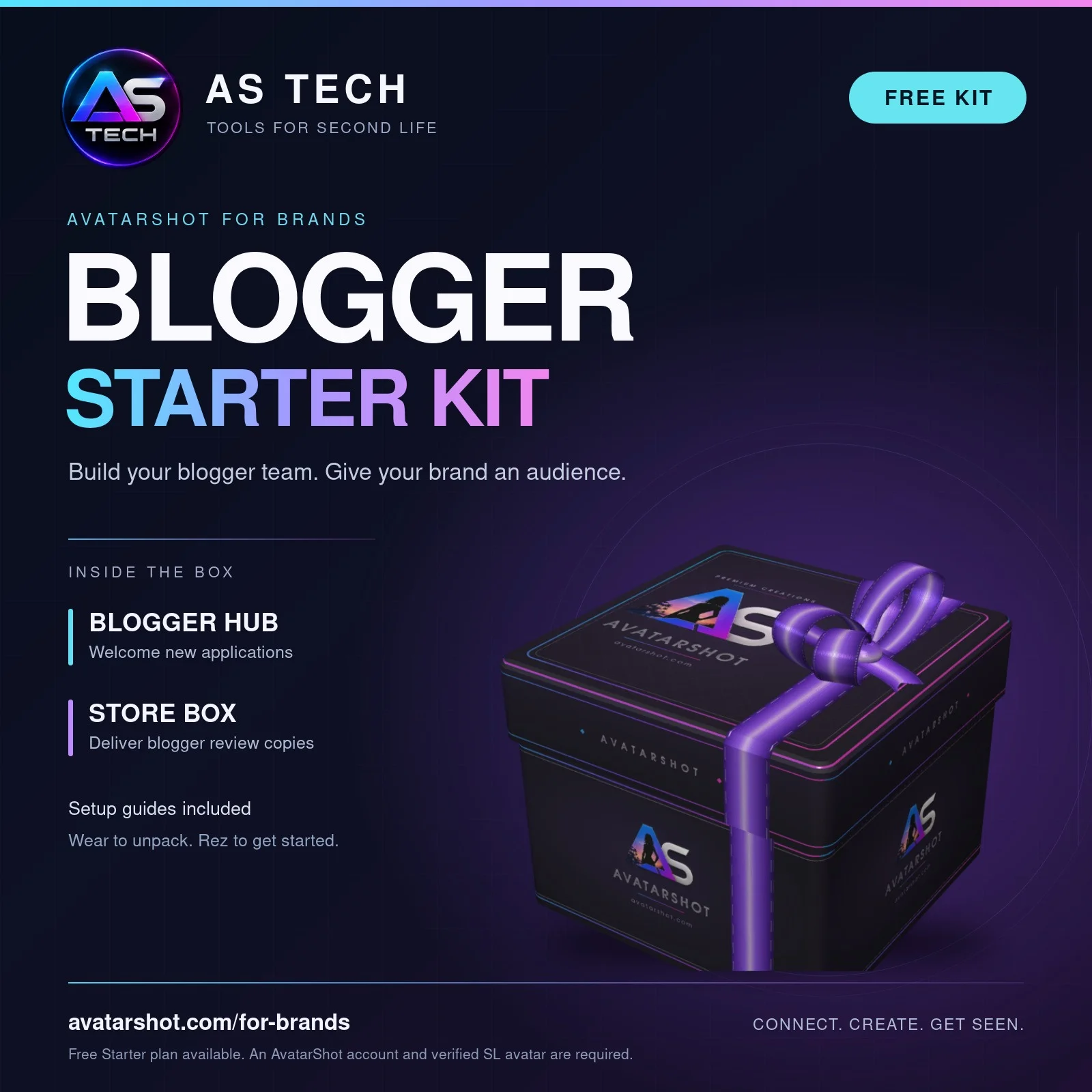 AvatarShot for Brands Free Blogger Starter Kit