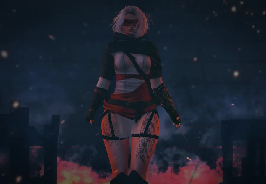 Second Life shot by Richard Cheese