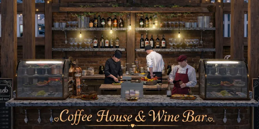Tucked inside Anaconda Estates Resort, the Wine and Coffee Bar is a charming spot 
for date night, offering wine tastin...