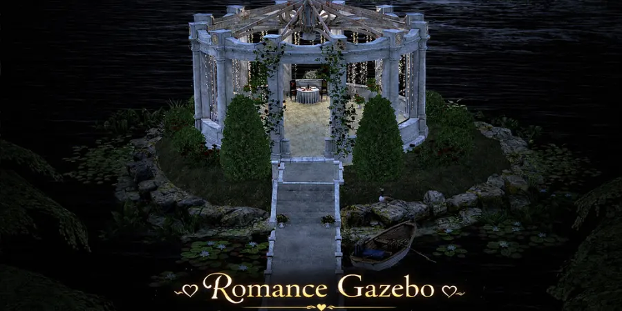 A Garden in the Heart of Lake Anaconda
Gracefully poised above the water, this charming gazebo offers the feeling of fl...