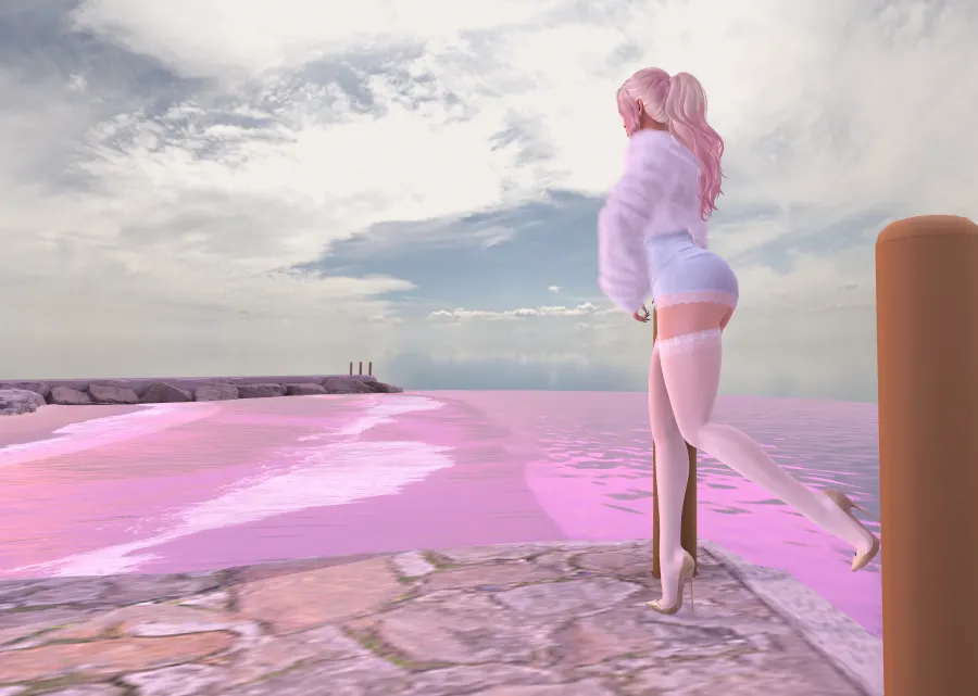 An amazing view from the pier