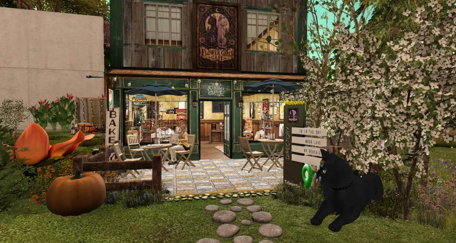 Flower Girls Cafe - A quaint and cozy place for coffee lovers and dreamers, this is a very relaxing location to sit back...