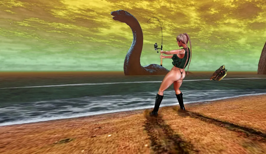 Second Life shot by Miranda Monster
