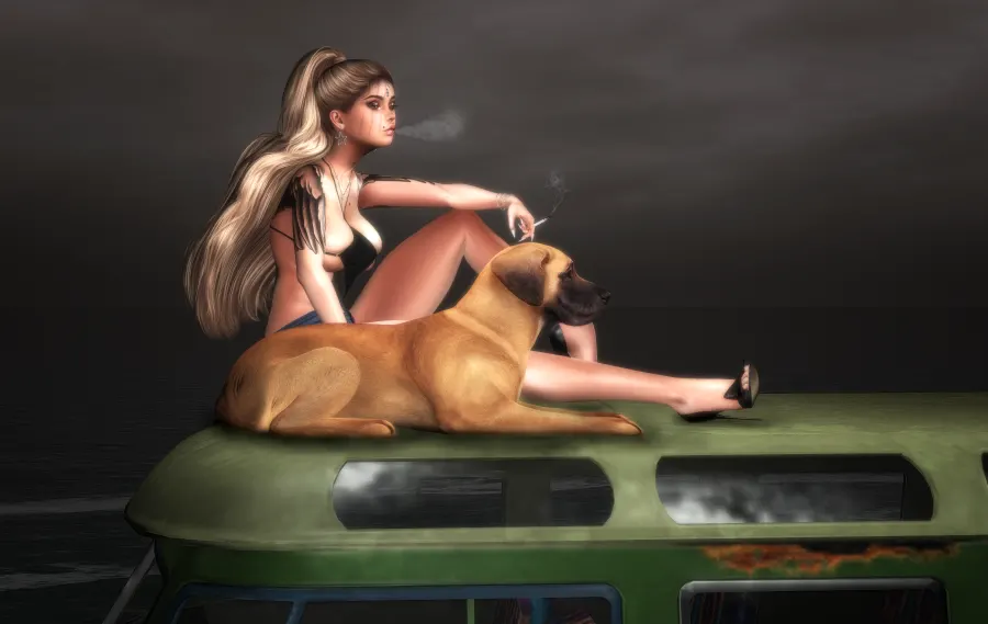 Second Life shot by Miranda Monster
