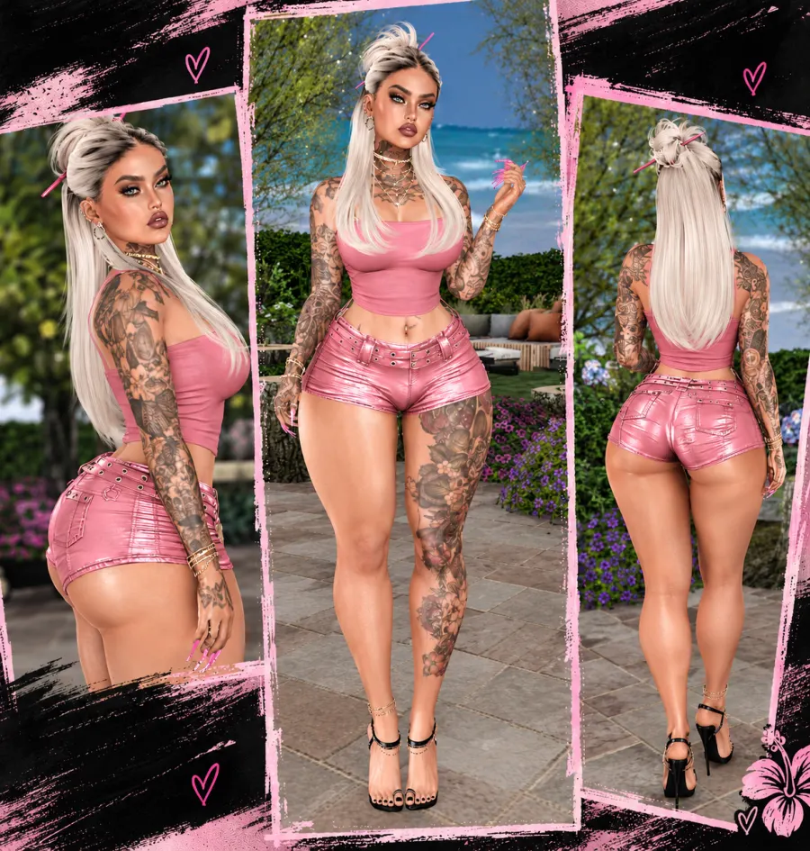 💗 Pink, Ink & Attitude

Three angles. One look. All attitude. 💕✨
A little pink, a lot of ink, and a whole lot of c...