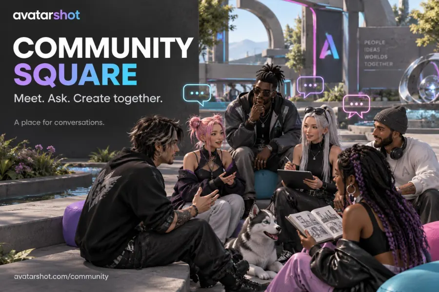 Your community. Your conversations.

Meet the AvatarShot Community Square — a place to ask questions, share ideas, fin...