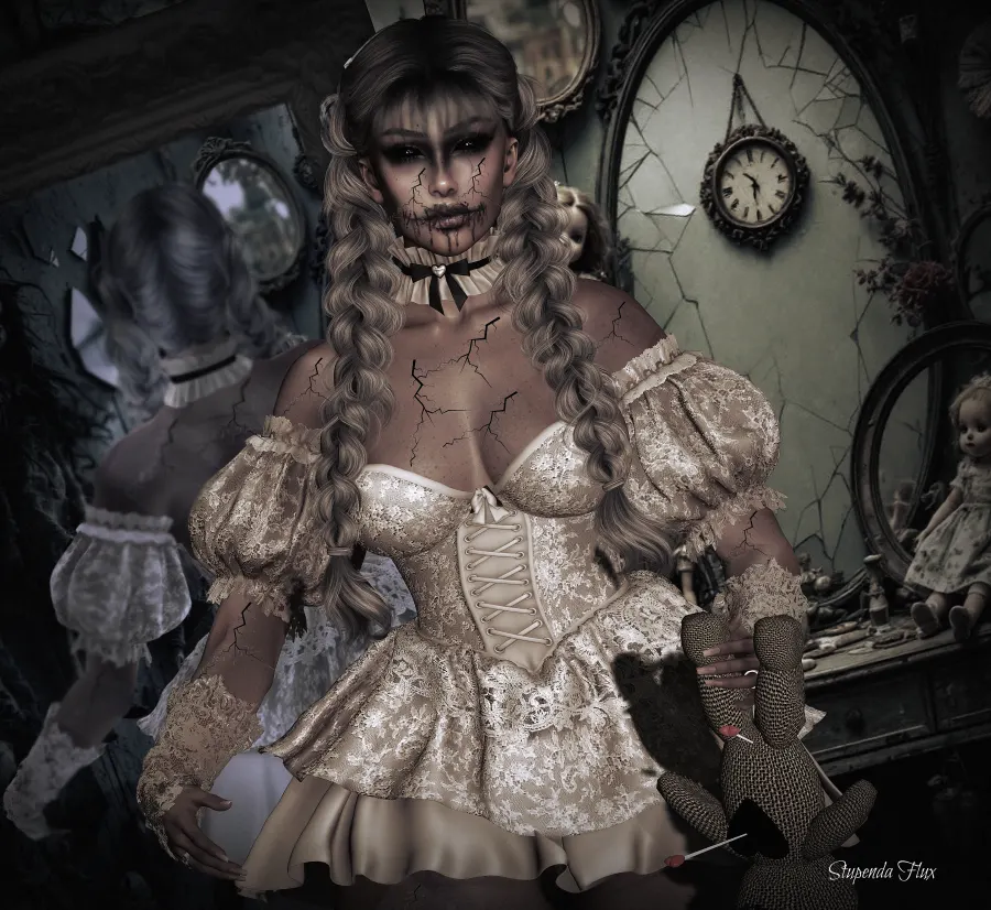 La bambola non aveva bocca, ma continuava a sussurrare il mio nome
----------------------------------------------------...