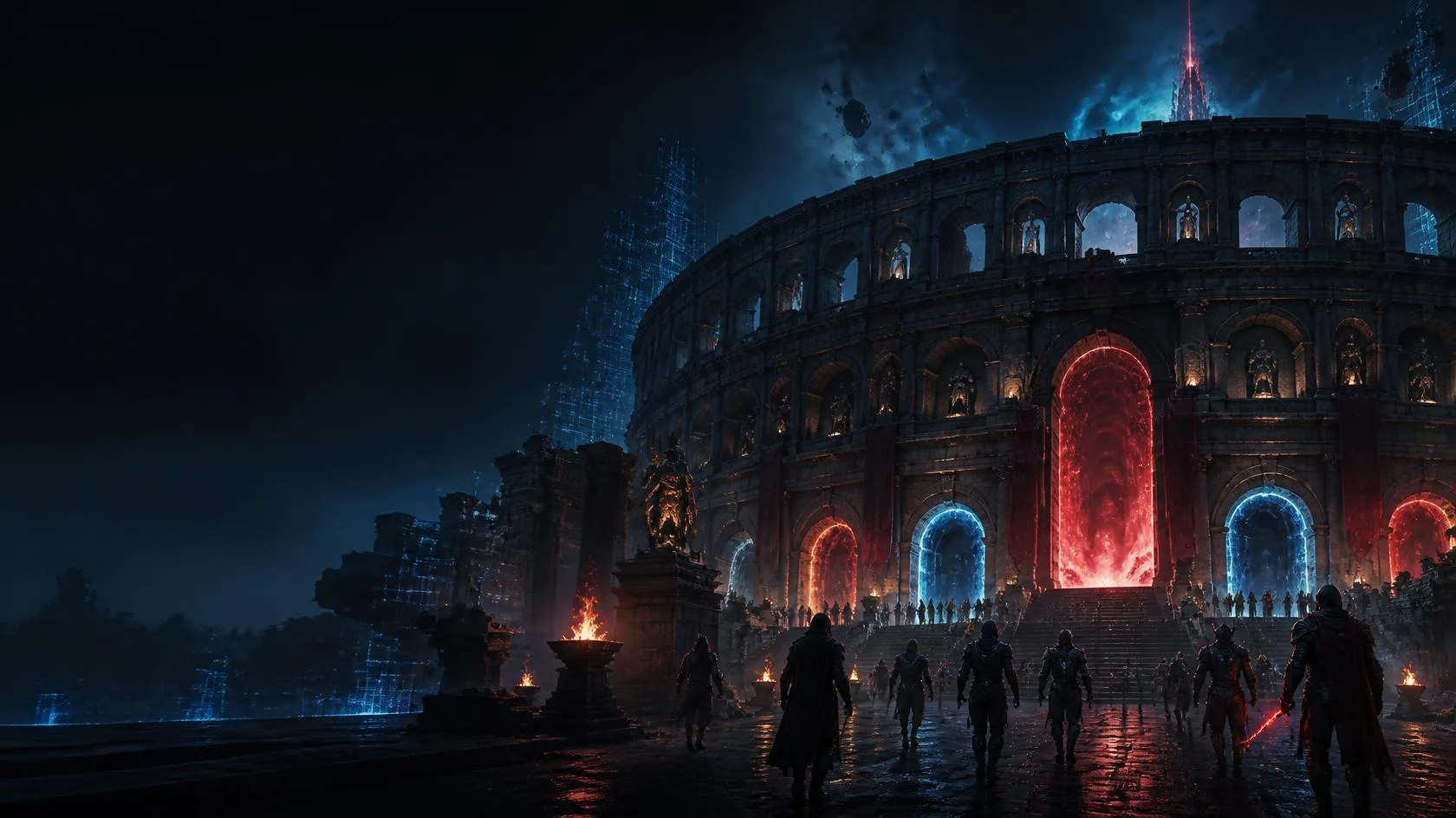 THE GATES ARE OPENING

Something is coming to the Colosseum.

Across virtual worlds, champions are gathering.
Rival...