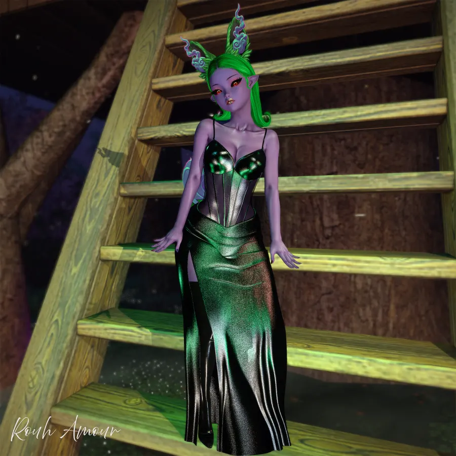 Second Life shot by Rouh Amour