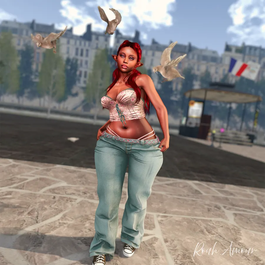Second Life shot by Rouh Amour