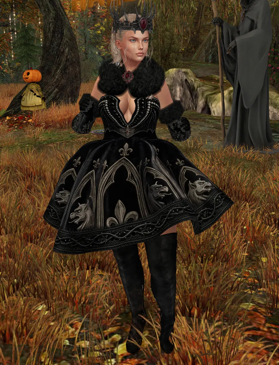 At Sylvan club, new outfit by #Le'La, boots by #Reign