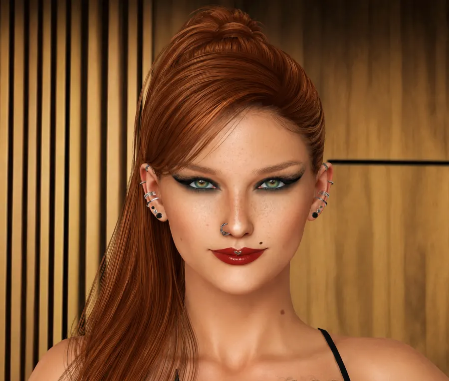 Second Life shot by Jessy Chastain