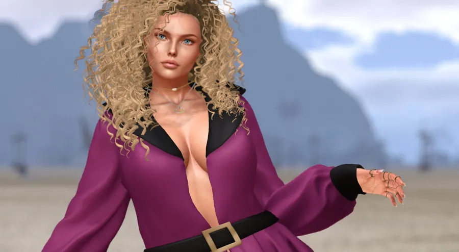 I am at Burn2 in SL. @erica.nebula took this pic.