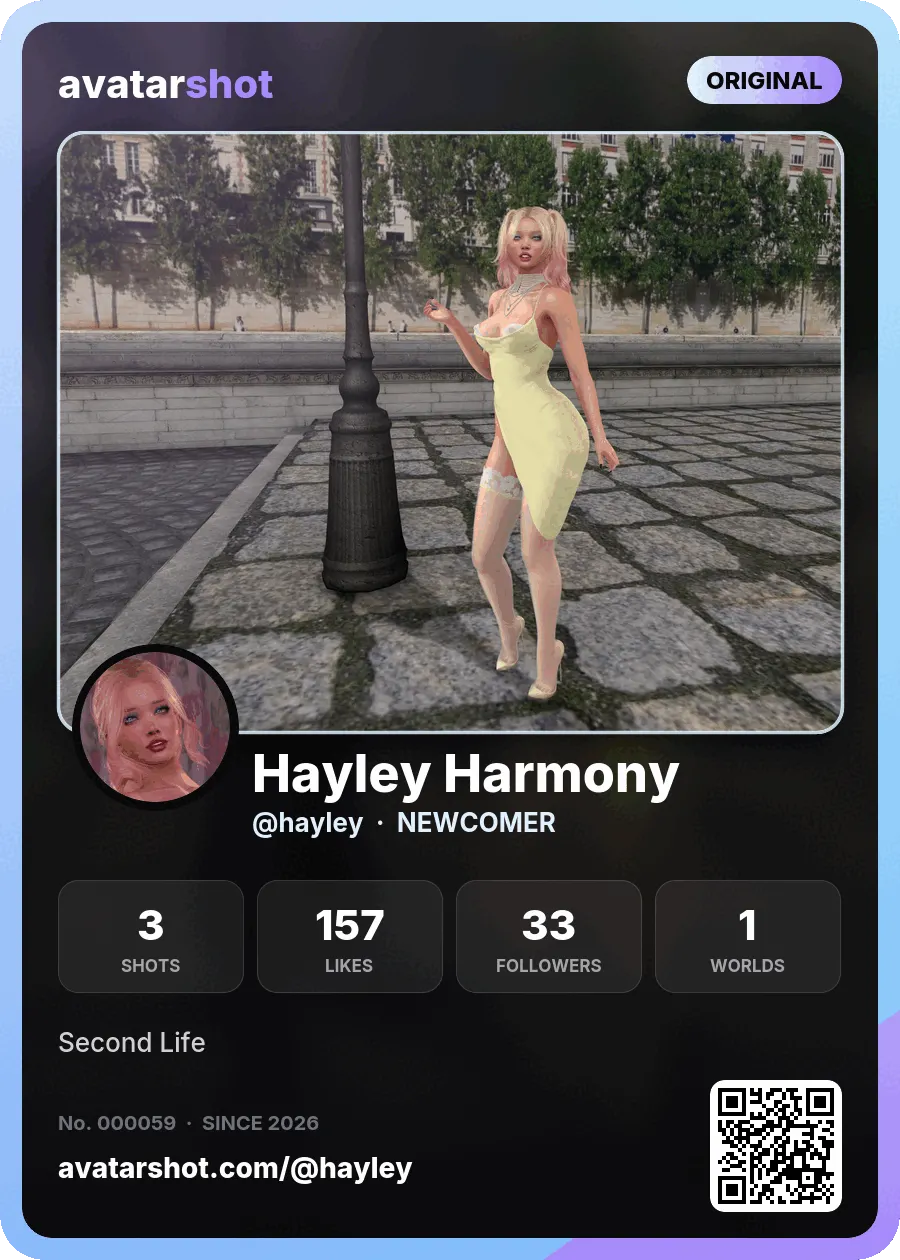 Hayley Collectors Card