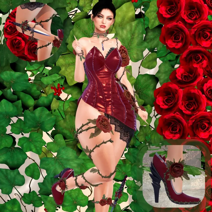 //Meow.CHIC// Thorns & Roses - FATPACK ~ Highly detailed… - Kay Onyx on Primfeed