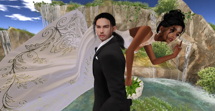 This is @msummerstorm  and I just following our second wedding to each other. I thought it was a nice shot for a first p...