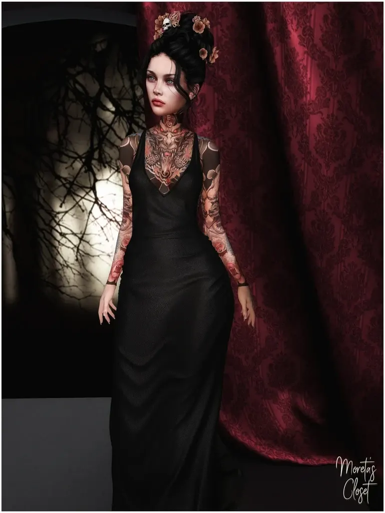 “Dark soul, wild heart, untamed beauty.” 🥀🖤 INFO & STYLE… - Moreta's Closet on Primfeed