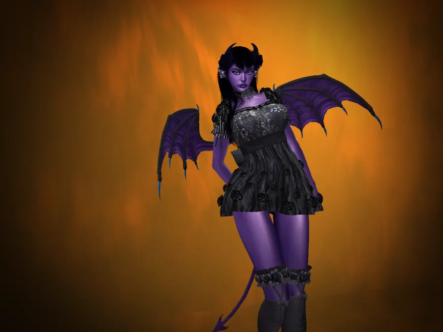 Feeling a bit devilish.