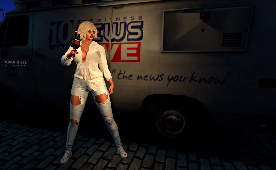 Your roving reporter reporting on the unrest in the world!