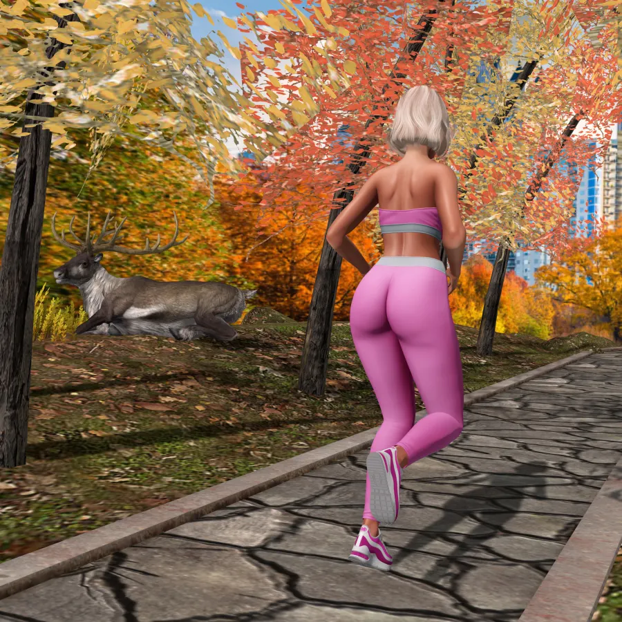 Out for my run in the park. I adore Autumn with the gorgeous colours and fresh air