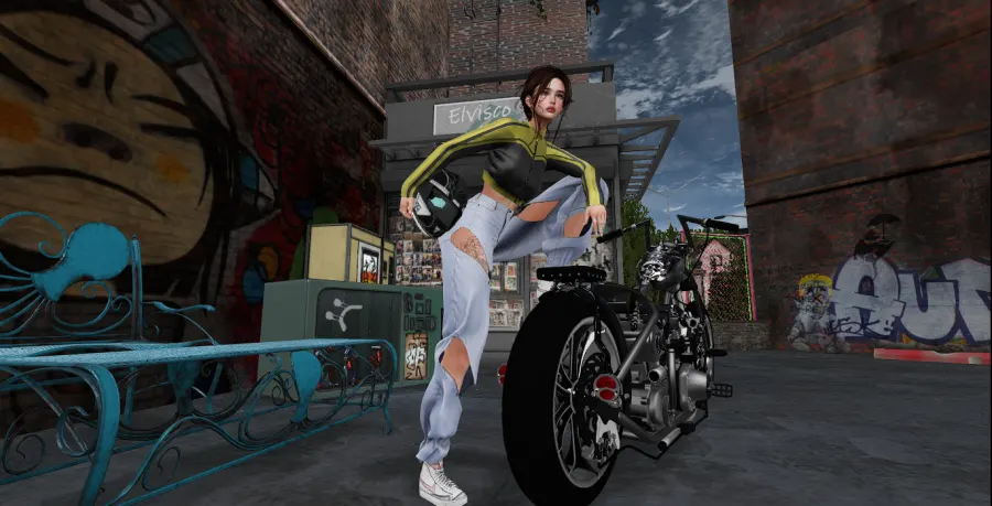Second Life shot by Kat Martorana de S.