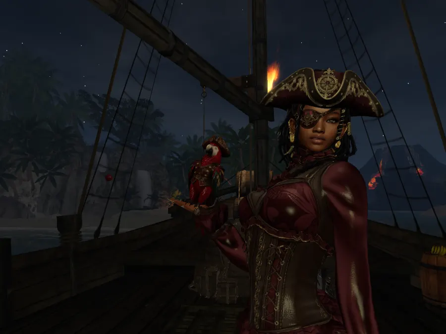 Every pirate needs a loyal first mate.