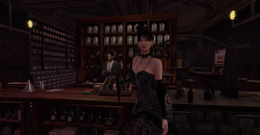 Oh no the apothecary told me he was out of laudinum.