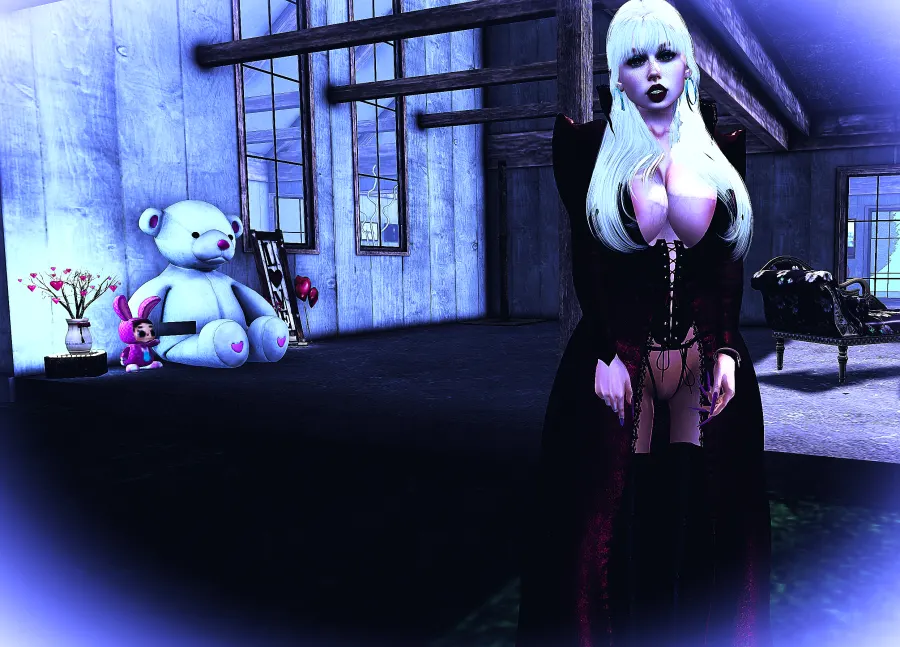 The female vampire and the Carpathian bear, which lures victims into her trap with its cute appearance.