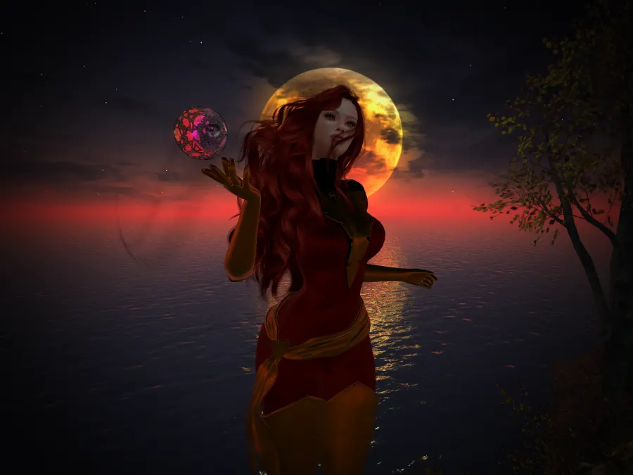 My Dark Phoenix costume.
