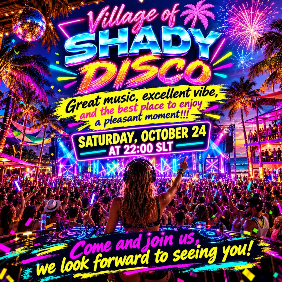 😀😀Village of Shady😀😀



🎉👯Party tonight, Saturday, October 24th, at 10:00 PM! Come join us, there will be some...