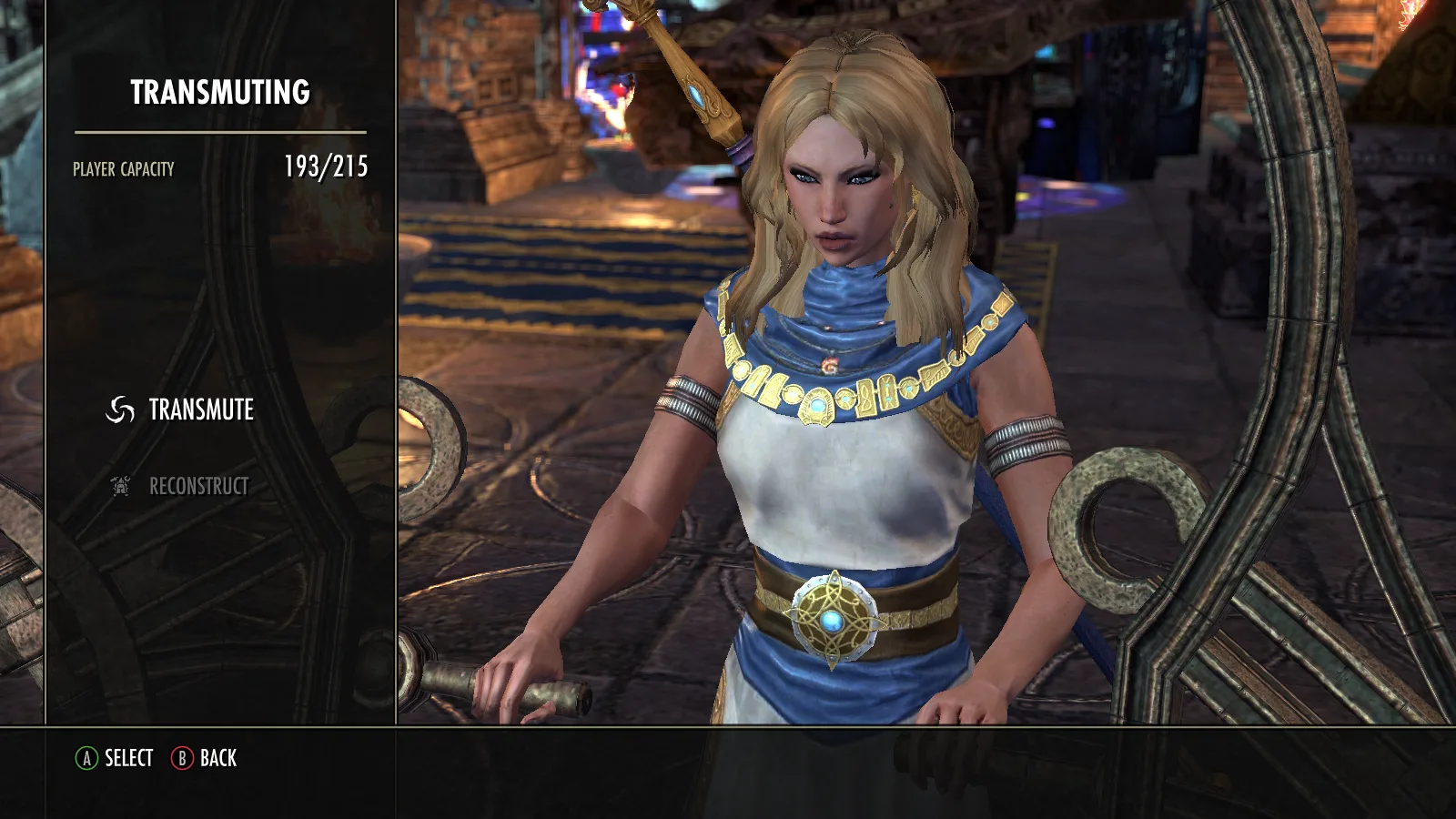 My priestess of Mara, Goddess of Love,  on ESO.  Shockingly her name is Serena Summerstorm.