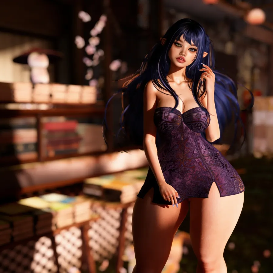 AURORA  Darkness Dress 

♥ Fit for LaraX/PetiteX, Legacy/Perky/Perky Petite, Kupra/Bimbo, Reborn/Waifu
♥ 12 colors
♥...